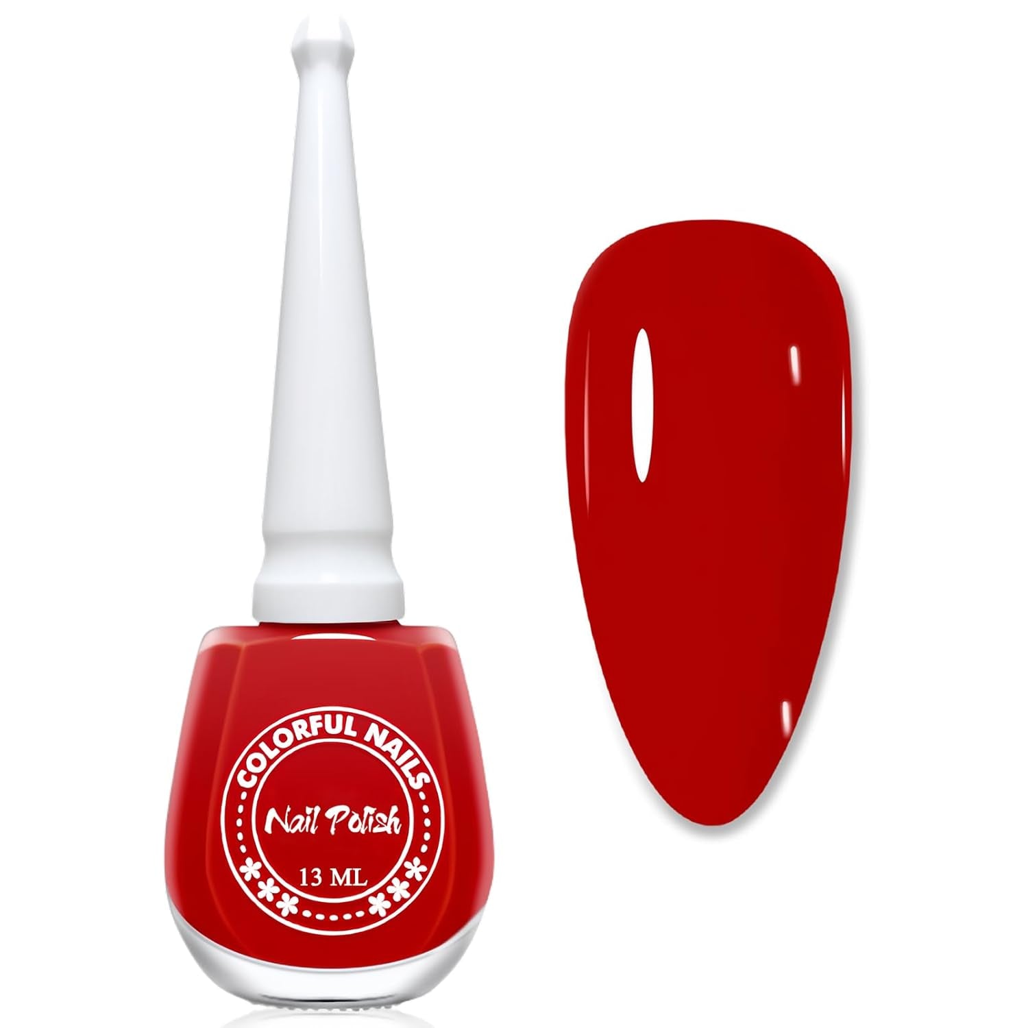 Jelly Pink Neglelak 13ml Hurtigtørrende Langtidsholdbar Naturlig gennemskinnelig Almindelig Neglelak Uden UV-lampe til kvinder DIY Nail Art (Classic Pink)