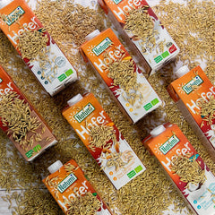 Natumi Bio Haferdrink Glutenfrei, 8 x 1L - Naturland zertifiziert, Laktosefrei, Glutenfrei, Ohne Zuckerzusatz, Bio, Vegan, Hergestellt mit deutschem Hafer, Milchfreie milchfreie Alternative