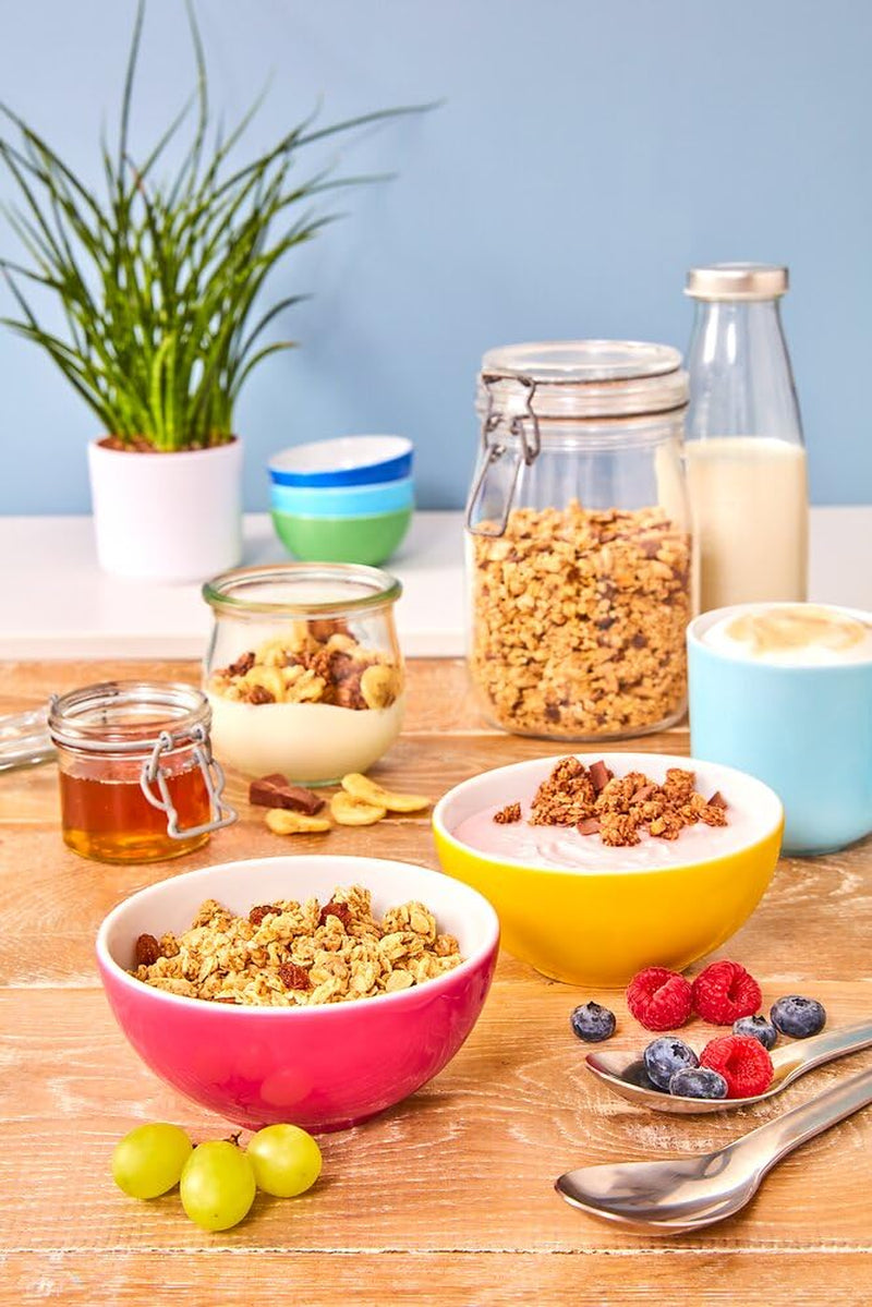 Dr. Oetker Vitalis Crunchy Flakes: Crunchy müsli med cornflakes og mandelstykker, pakke med 5 (5 x 600g)