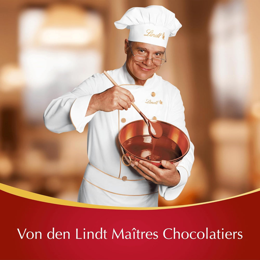Lindt Chokolade | LINDOR mælkechokoladestænger, Kampagnetilbud | 100 g | 4 LINDOR mælkechokoladebarer med smelte-i-mund-fyld | Chokoladestænger (pakke med 3)