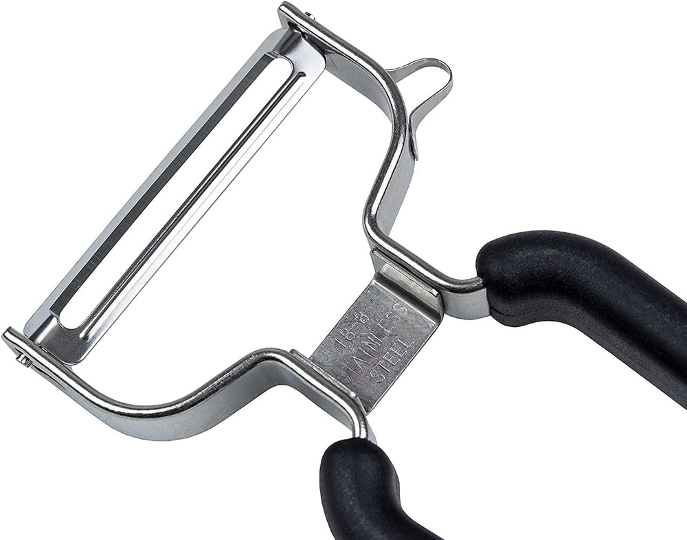 Lurch Economy Skræller Kartoffelskræller i rustfrit stål med bladhoved Møbelskræller Naty Shop