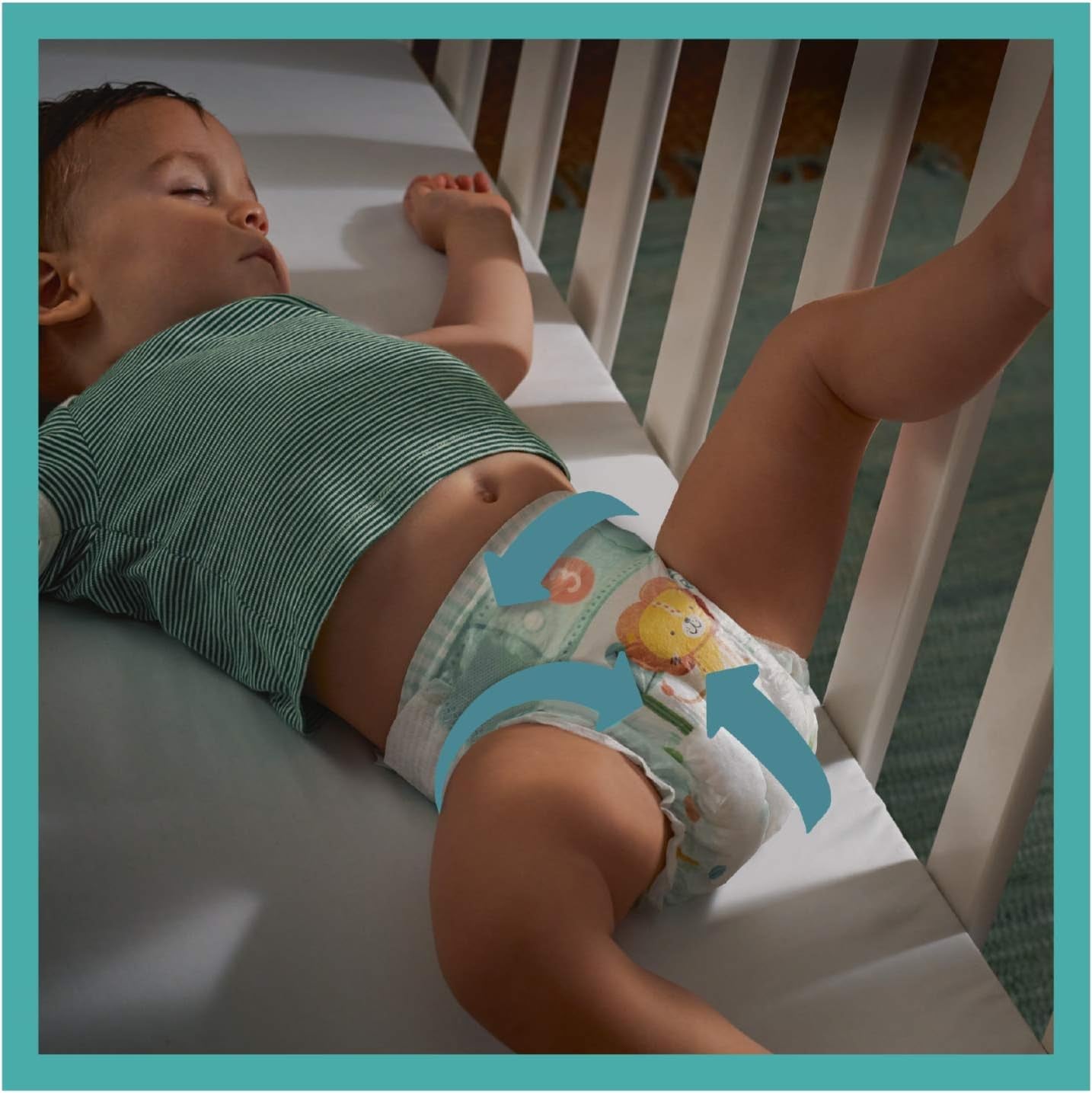 Pampers bleer til baby str. 5 (11-16 kg), 24 stk., op til 12 timers beskyttelse mod lækager