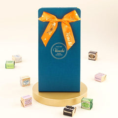 Venchi – Murrine Collection – Gaveæske med diverse Cremino-chokolader, 407 g – Med BGB Piemonte skovhasselnødder – Gaveidé – Glutenfri