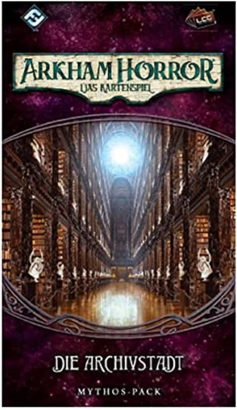 Fantasy Flight Games, Arkham Horror: LCG, Core Game, Expert Game, Card Game, 1-4 spillere, i alderen 14+, 45+ minutter, tysk, flerfarvet, farverigt