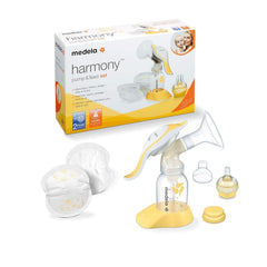 Medela Harmony Håndmælkepumpe, Mit Calma-Sauger Und Stilleinlagen Tilbehør Mad og Amning Baby Naty Shop
