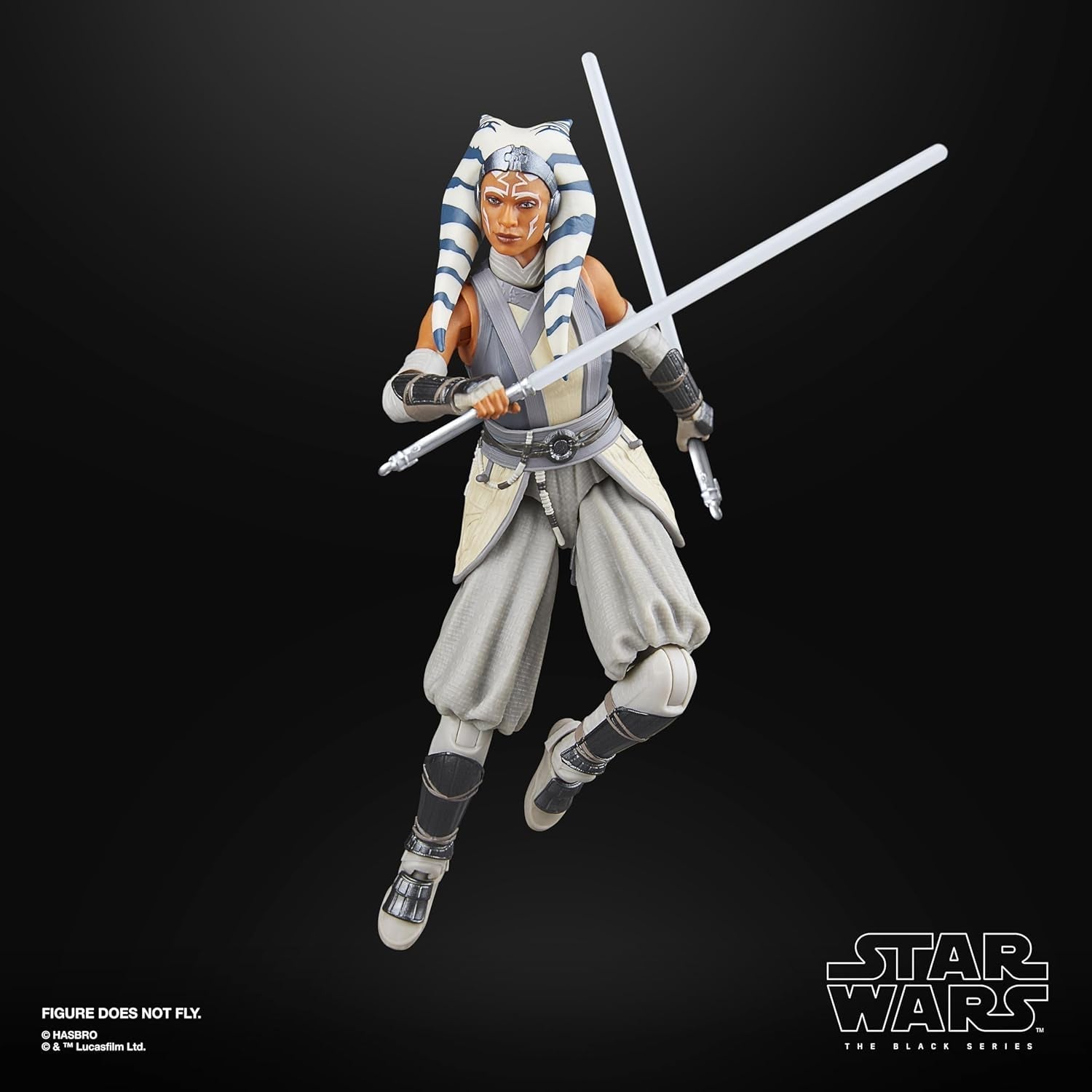 Star Wars seria neagră Ahsoka Tano (Peridea), Ahsoka figurină de acțiune de colecționat, 15 cm Action figures Naty Shop
