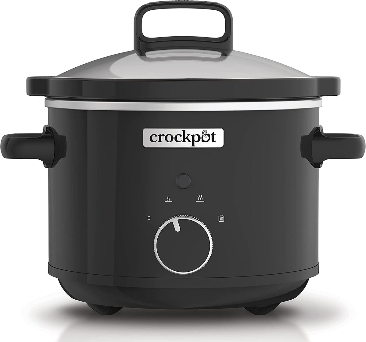 Slow cooker Crockpot, bol ceramic detașabil, ușor de curățat, 2,4 litri (1-2 persoane) Slow Cooker Naty Shop Default Title