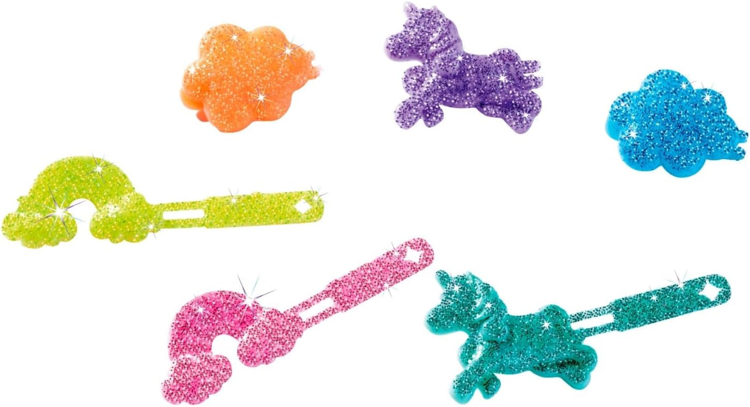 Simba 105733610 - Steffi Love Sirena Curcubeu, păpușă de modă sub formă de sirenă curcubeu cu păr colorat, agrafe de păr, pieptene și aripioară detașabilă, păpușă de joacă 29 cm, de la 3 ani