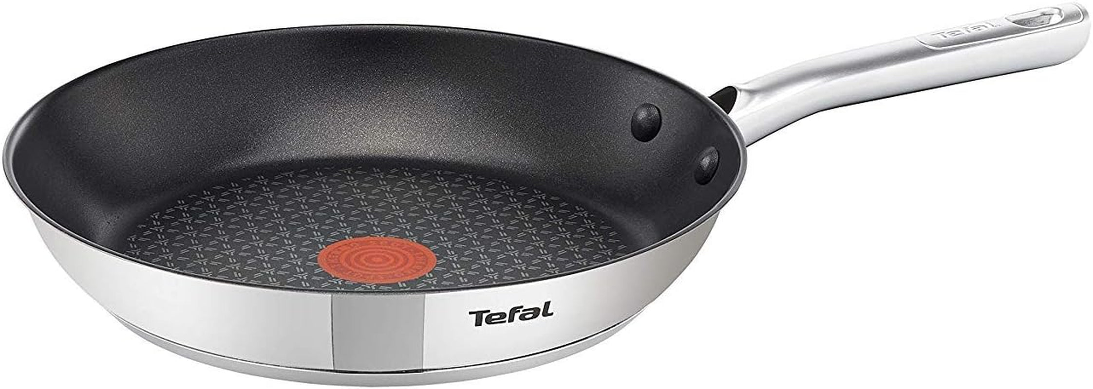 Tefal Duetto, indicator de temperatură Thermo-Spot Oale si Tigai Naty Shop 24 Cm