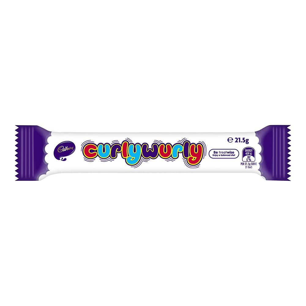 Curly Wurly Chokoladebar, 28g (pakke med 20) af