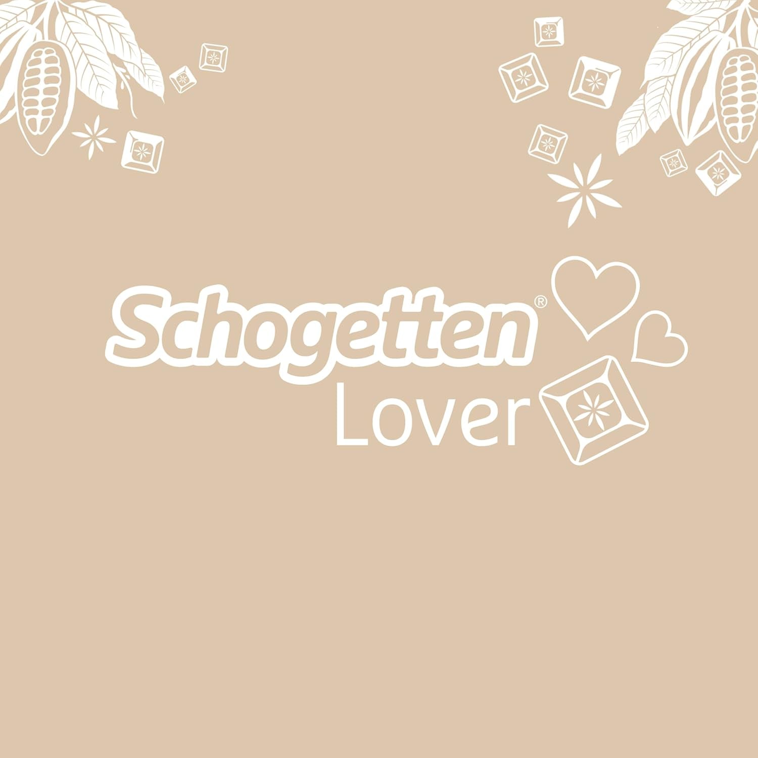 Schogetten popcorn 1 chokoladebar x 100g, mælkechokolade med popcorn og majsstykker, praktiske enkeltstykker. En delikatesse. Stykke for stykke.