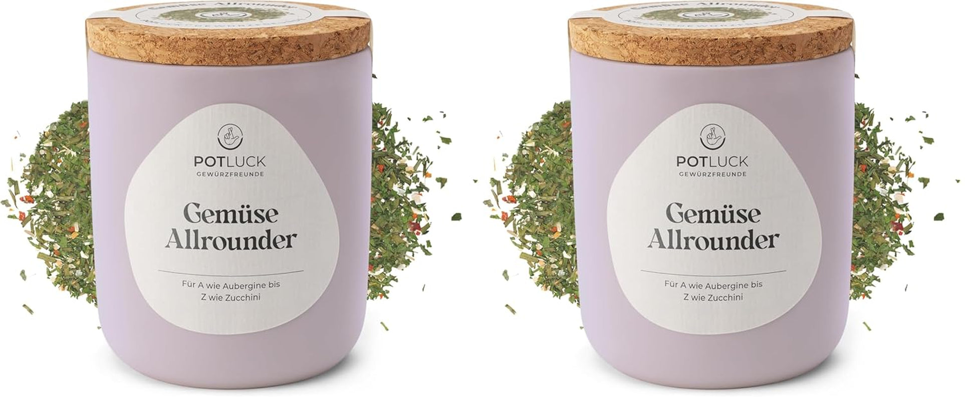 Potluck | Stullen Spice | Gewürzzubereitung im Keramiktopf | 60 g | Vegansk, glutenfri og med naturlige ingredienser