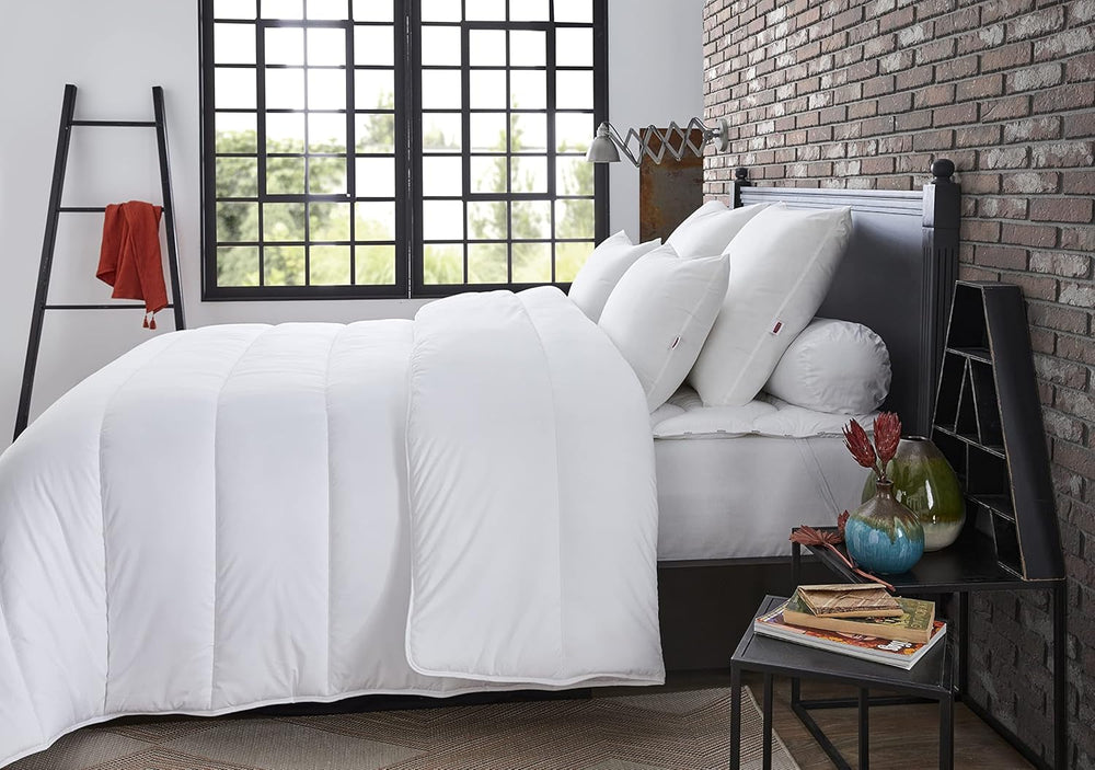 Duvet, Mite-proof, Alb, 240 X 220 Cm, Pentru pat dublu, Quilt Niagara, Moale și confortabil, Lavabil la mașină la 40 °C Plapumi si pilote Naty Shop