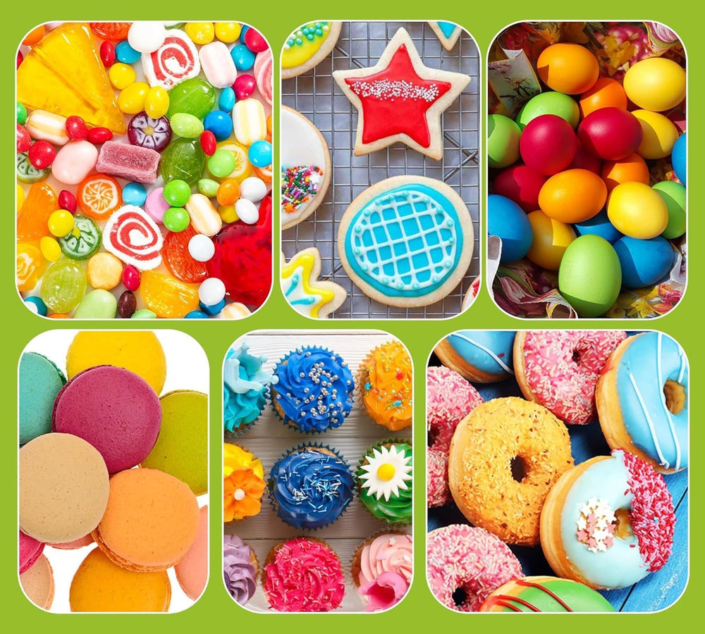 Colorant alimentar lichid, set de coloranți alimentari Red Velvet pentru copt torturi, macaroane, fursecuri, coloranți alimentari pentru decorarea torturilor, lichid pentru colorat băuturi (70 g x 3)