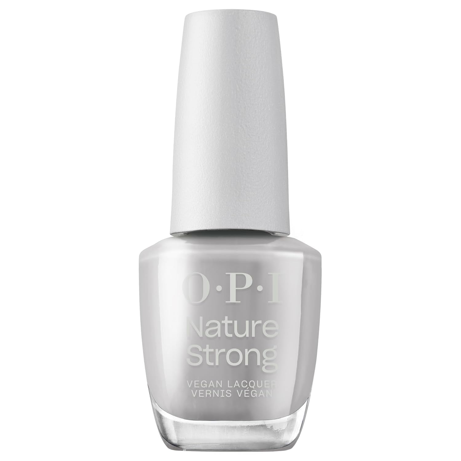 OPI Nature Strong White, Grey og Black Shades - langtidsholdbar neglelak med en innovativ vegansk formel indeholdende naturlige ingredienser - til skinnende negle