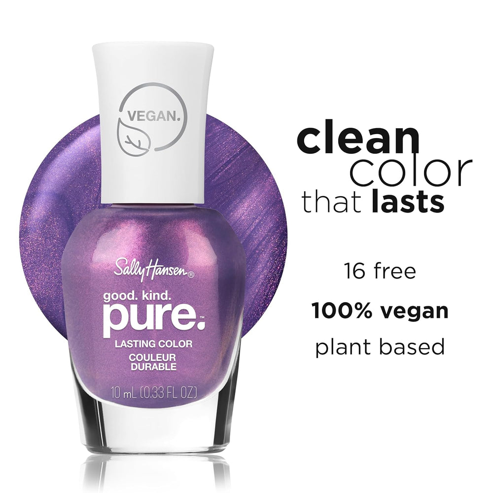 God, venlig, Pure Iris Dusk, Vegan Formula, Ultra Bright, Quick Dry, 10ml