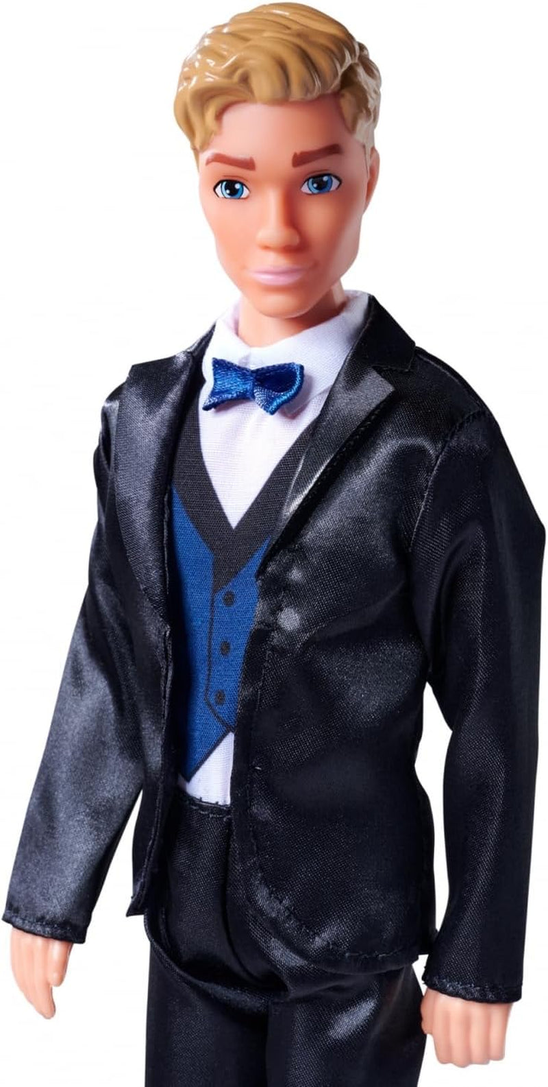 Simba 105733629 - Steffi Love Kevin Charming, păpușă purtând un costum elegant cu papion și vestă, 30 cm, vârste 3+