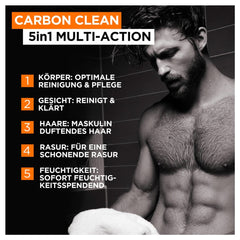 L'Oréal Men Expert XXXL 5In1 Shower gel og shampoo til mænd, 1 liter Naty Shop