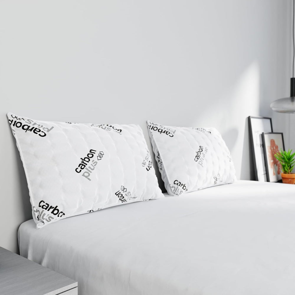 Lenjerie de pat italiană MB Home Italia, pernă, bioceramică, gri deschis, 45 x 75 cm Perne standard Naty Shop Cărbune