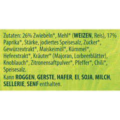 Knorr Fix Würzmischung Paprika-Gulash für ene leckeres Fleischgericht mit natürliche Ingredienten 4 Portionen