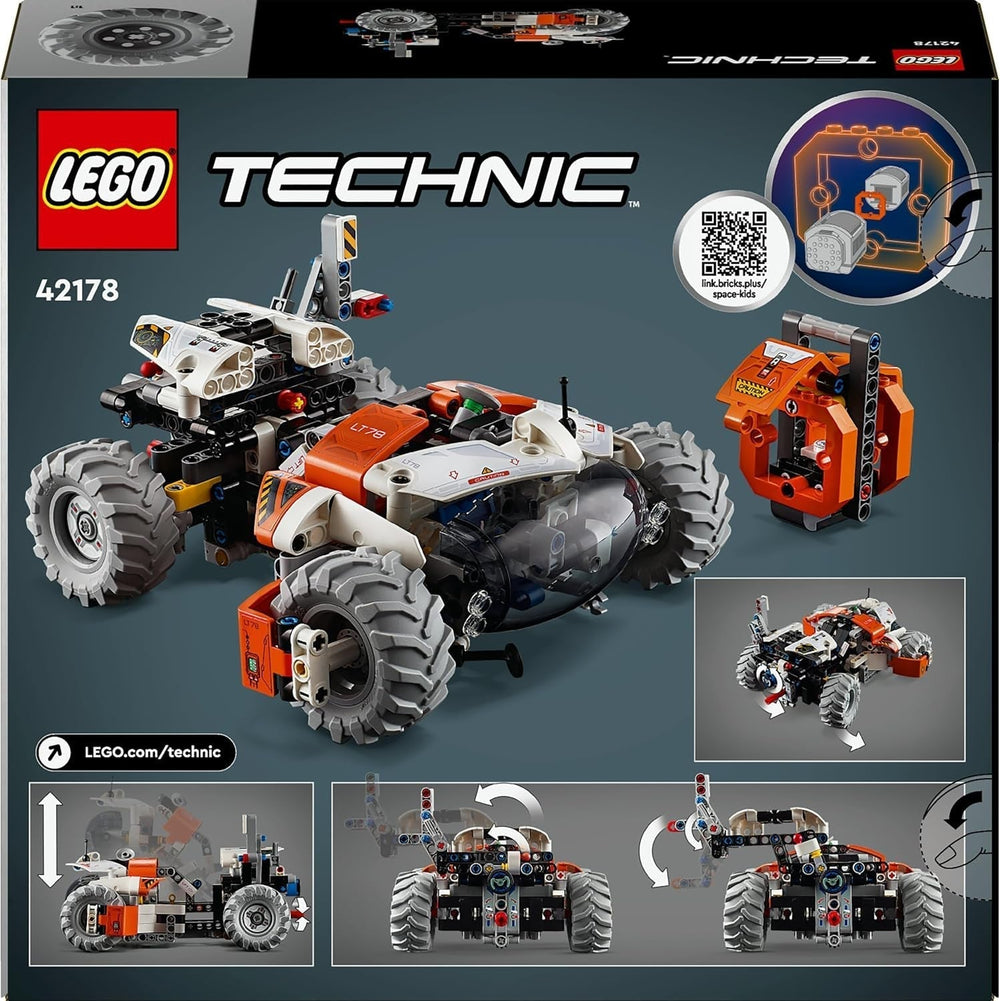 LEGO Technic LT78 rumtransportkøretøj, rumbyggesæt til udforskningsture og rumeventyr, fantasifuld legeoplevelse for drenge og piger, gave til børn over 8 år 42178 byggesæt Besuche den LEGO-Store