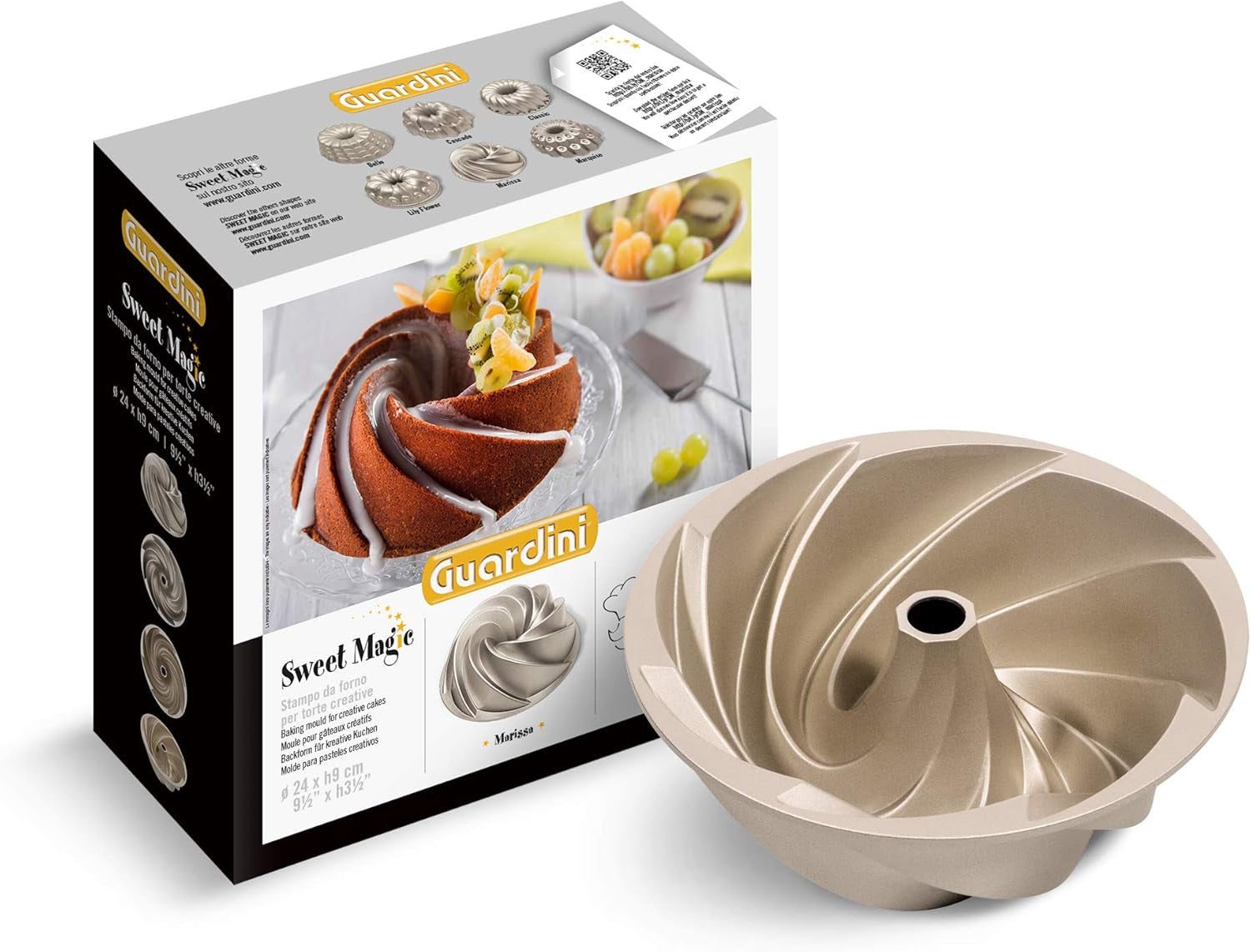 Sweet Magic Backform, Stahl Forme og bageplader Naty Shop Marissa