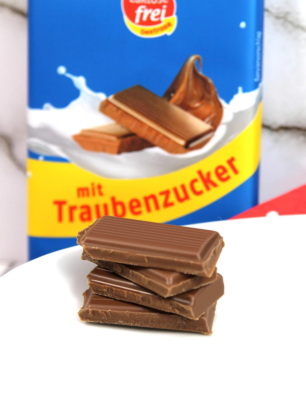 Frankonia Noisette med chokolade og dextrose, laktose og glutenfri, 80 gram