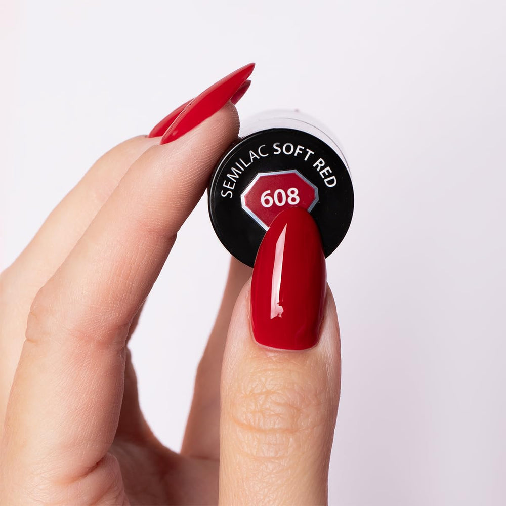 Semilac UV Neglelak 608 Soft Red 7 ml