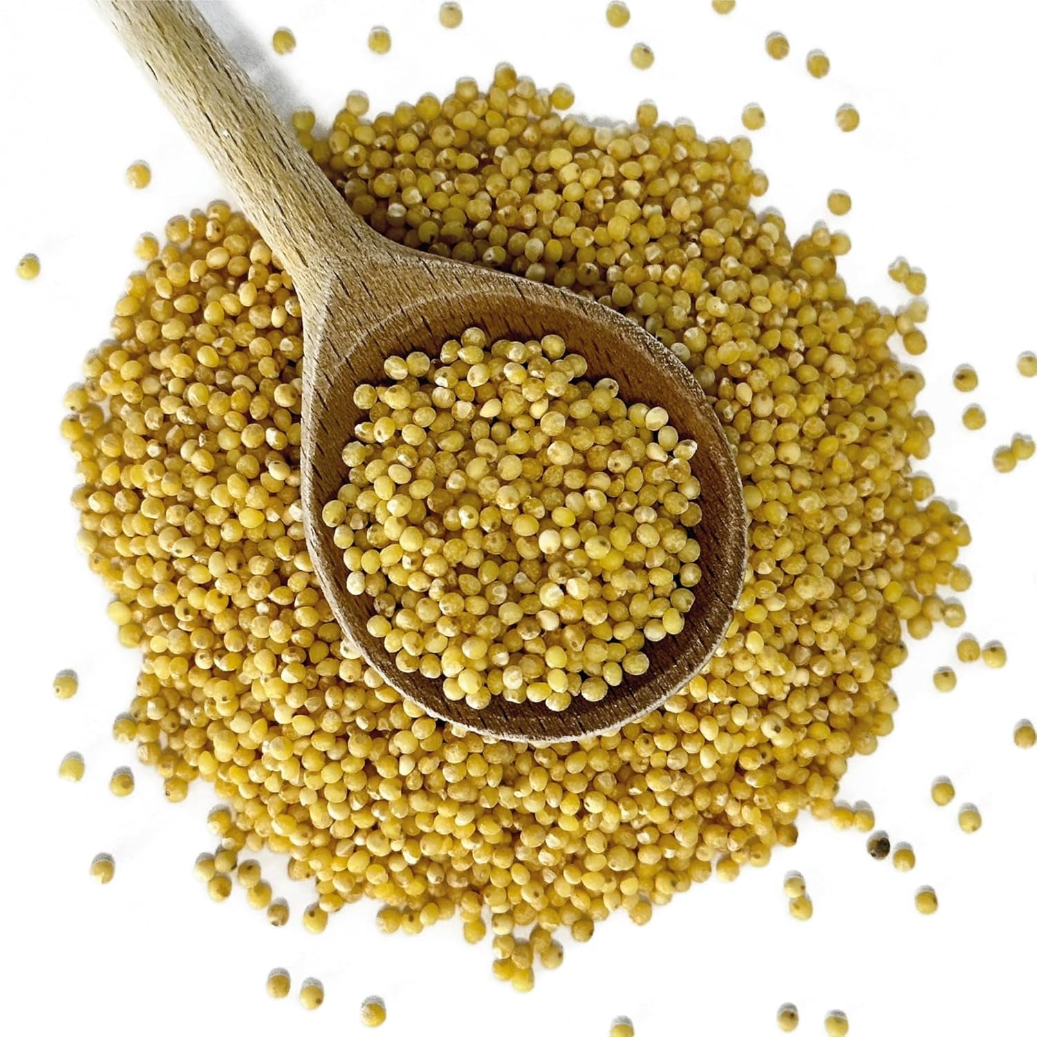 PassionBio økologisk gylden hirse 2 KG - genlukkelig emballage