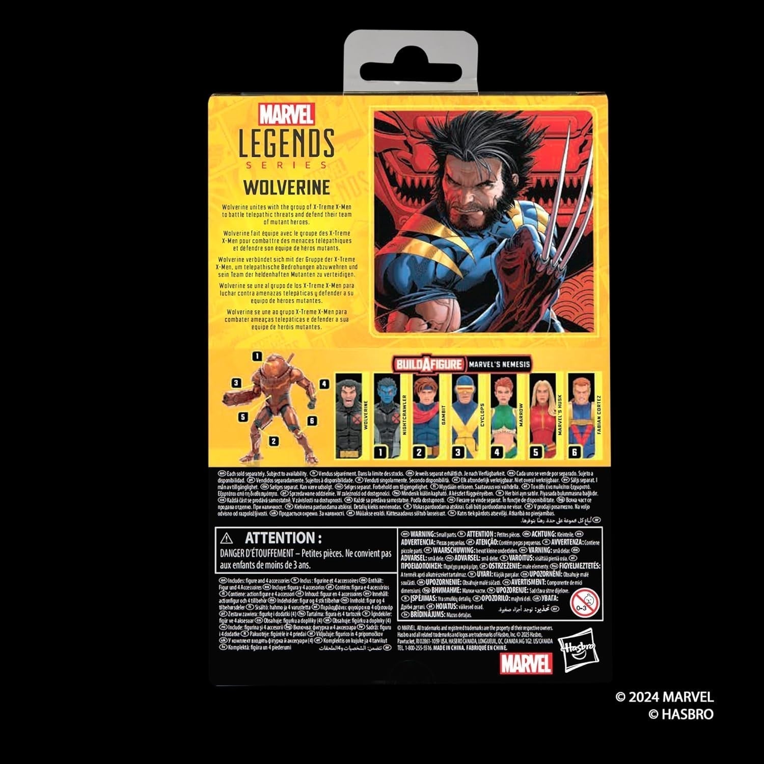 Marvel Legends Series Wolverine Figura de acțiune din benzi desenate Action figures Naty Shop