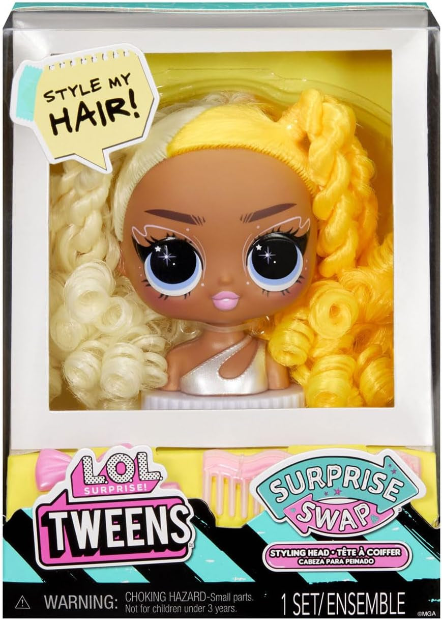 L.O.L. Surprise! Tweens Surprise Swap Serie - Styling-Köpfe mit tollen Haar-Accessoires und wunderschönem Haar - ideal für Kinder ab 4 Jahren,Mehrfarbig