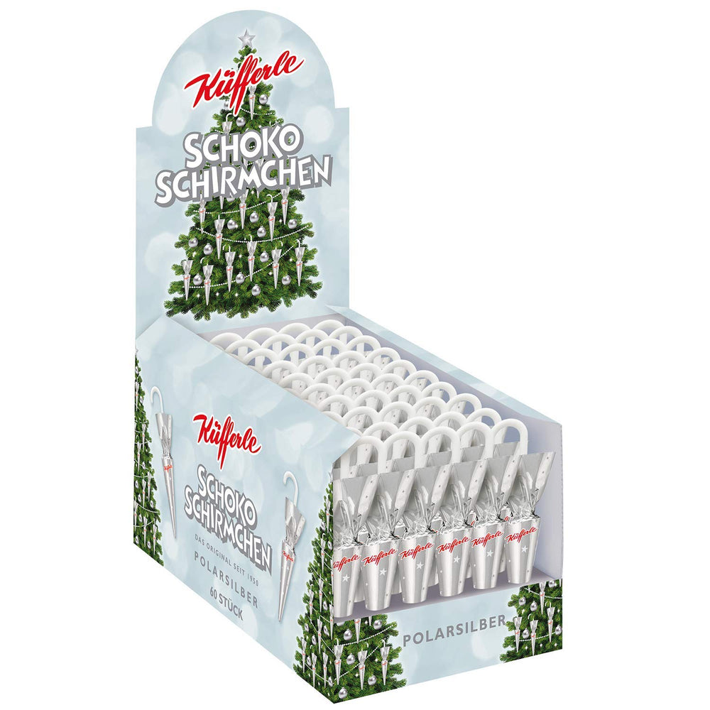 Chokoladeskygger Küfferle Polar Silver 810g (60 stk.)