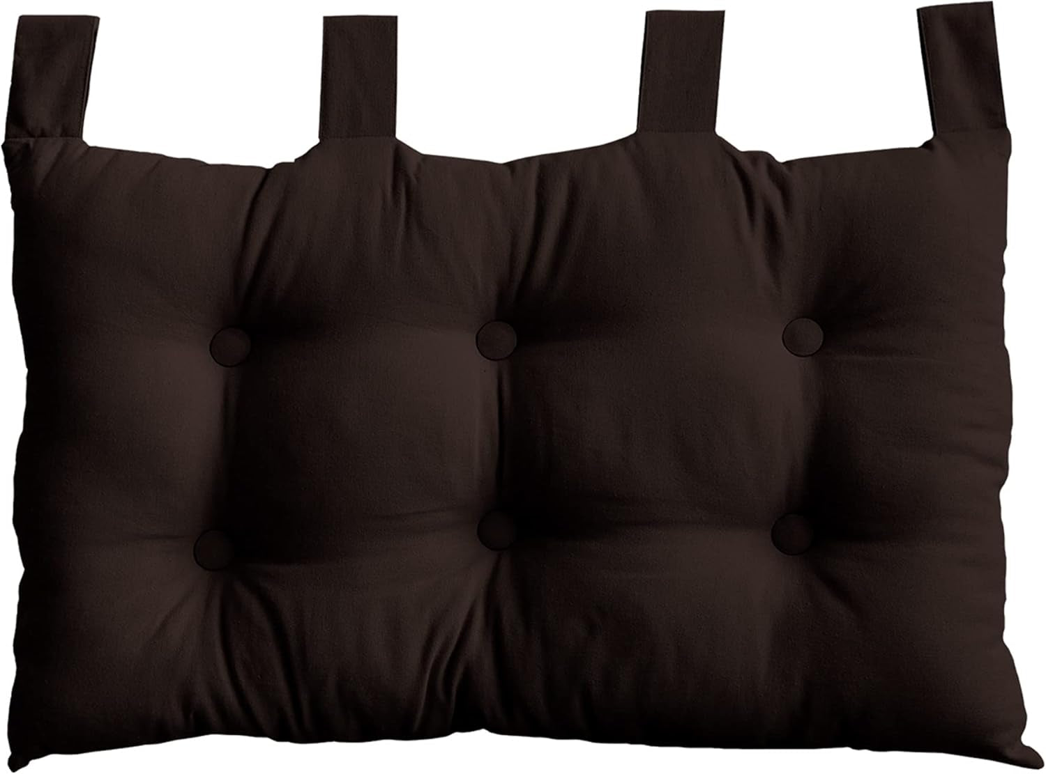 Dyne med 4 bobler, jute, 90 X 190 Cm, ler, 2007AGCHLJT090190, 90 X 190 Cm Dyner og dyner Naty Shop Mørkebrun