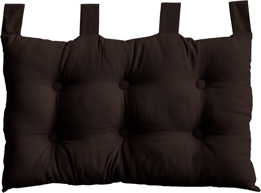 Dyne med 4 bobler, jute, 90 X 190 Cm, ler, 2007AGCHLJT090190, 90 X 190 Cm Dyner og dyner Naty Shop Mørkebrun