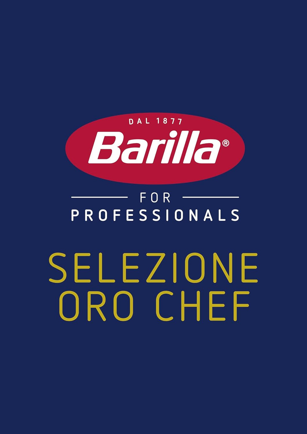 Pasta Barilla Selezione Oro Chef Trofie Liguri, 1 kg