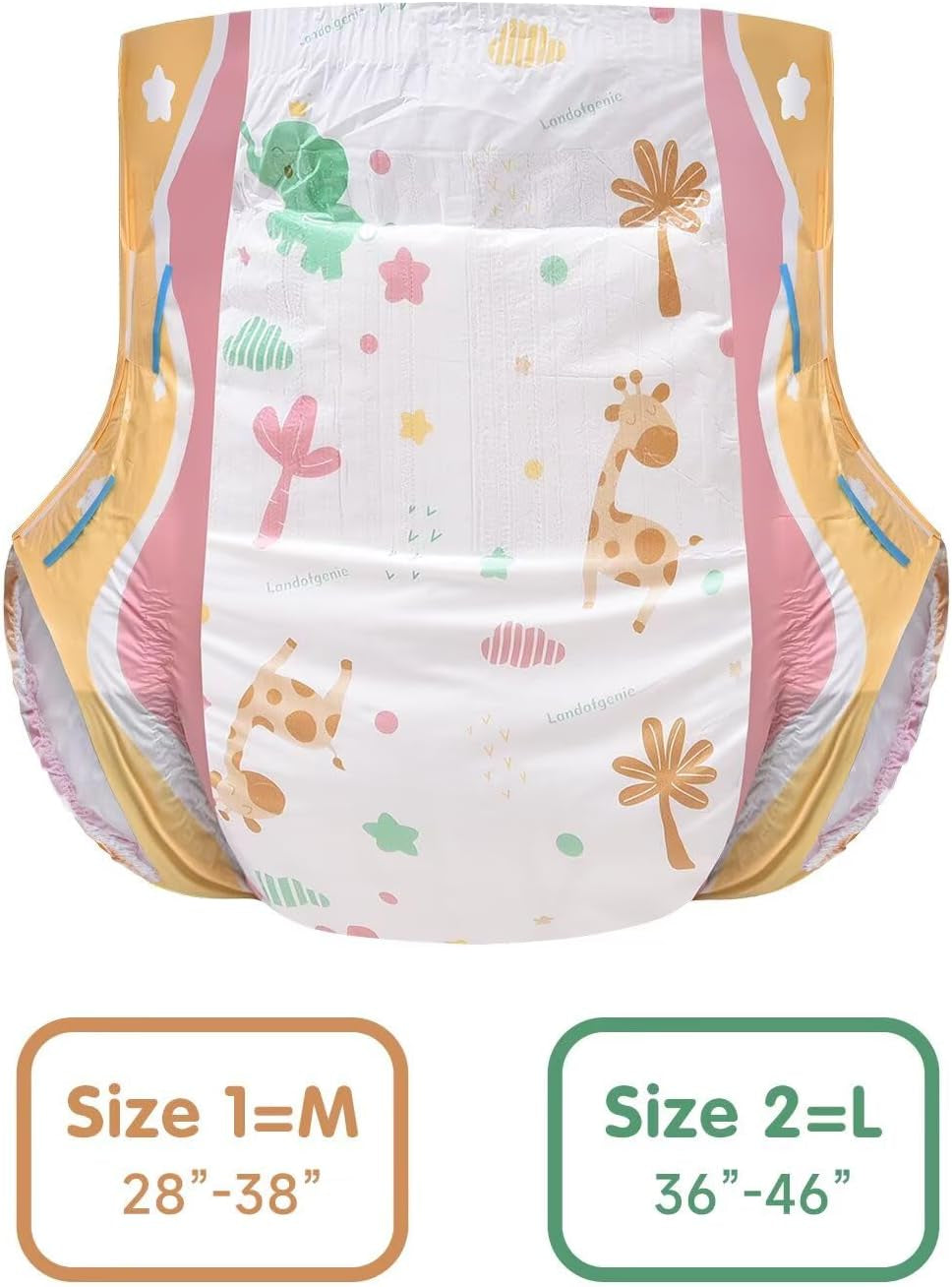 Landofgenie Voksen Store Natklapbleer 2 Pakke