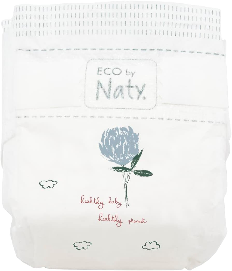 Eco by Naty Premium engangsbleer til følsom hud, str. 5, 11-25 kg, (1 x 22 stk.)