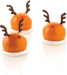 Silikomart, Formă pentru prăjiturele Tartufo de silicon, 8 Monoportii, Ø 62 H 52 mm Bucatarie Naty Shop