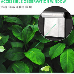 Grow Telt 80x80x180cm Grow Telt med aftagelig vandtæt bundbakke Ideel størrelse til hydroponics