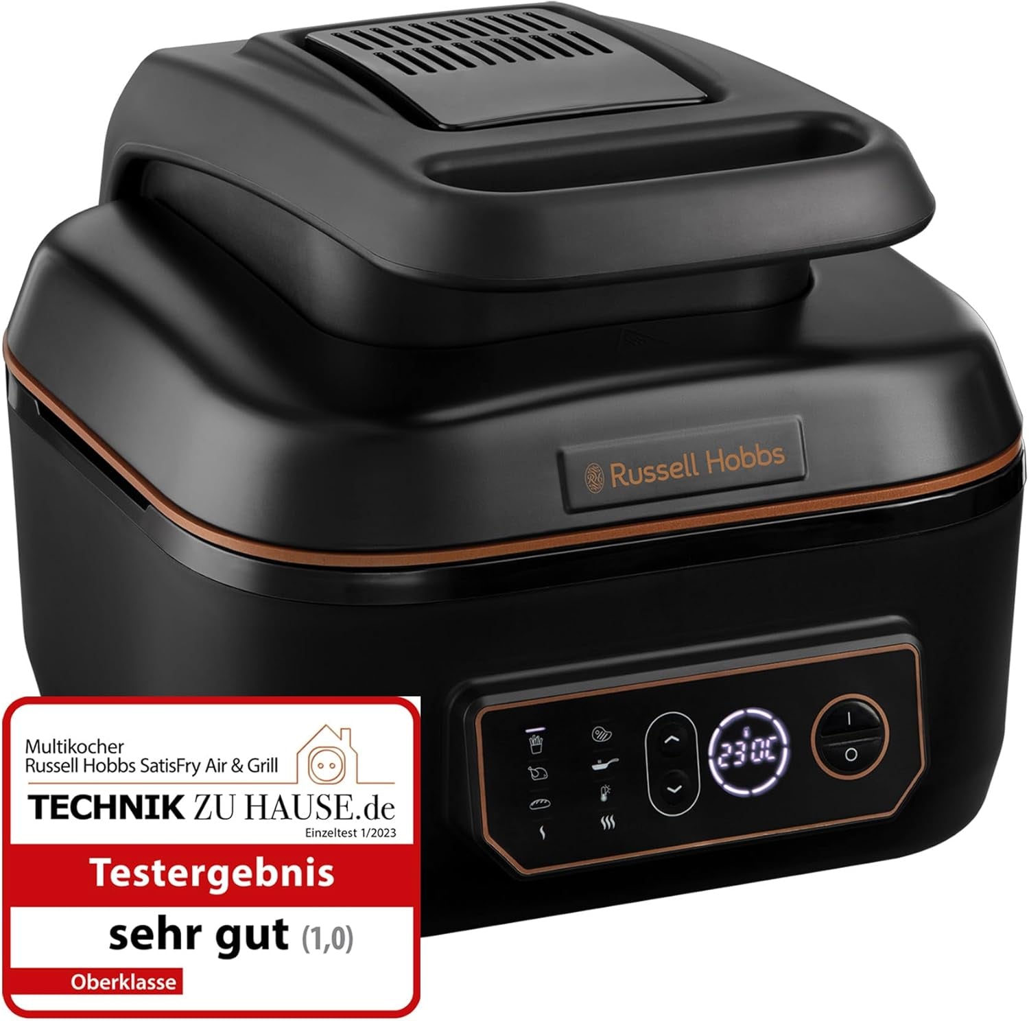 Russell Hobbs Air Fryer L 4L Rapid Airfryer, 7 madlavningsfunktioner, 10 programmer Hvidevarer Naty Shop Heißluftfritteuse Multi (Ober- Und Unterhitze)