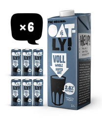 Oatly Haferdrink 2,8% Fett - Packung mit 6 (6 x 1 liter)