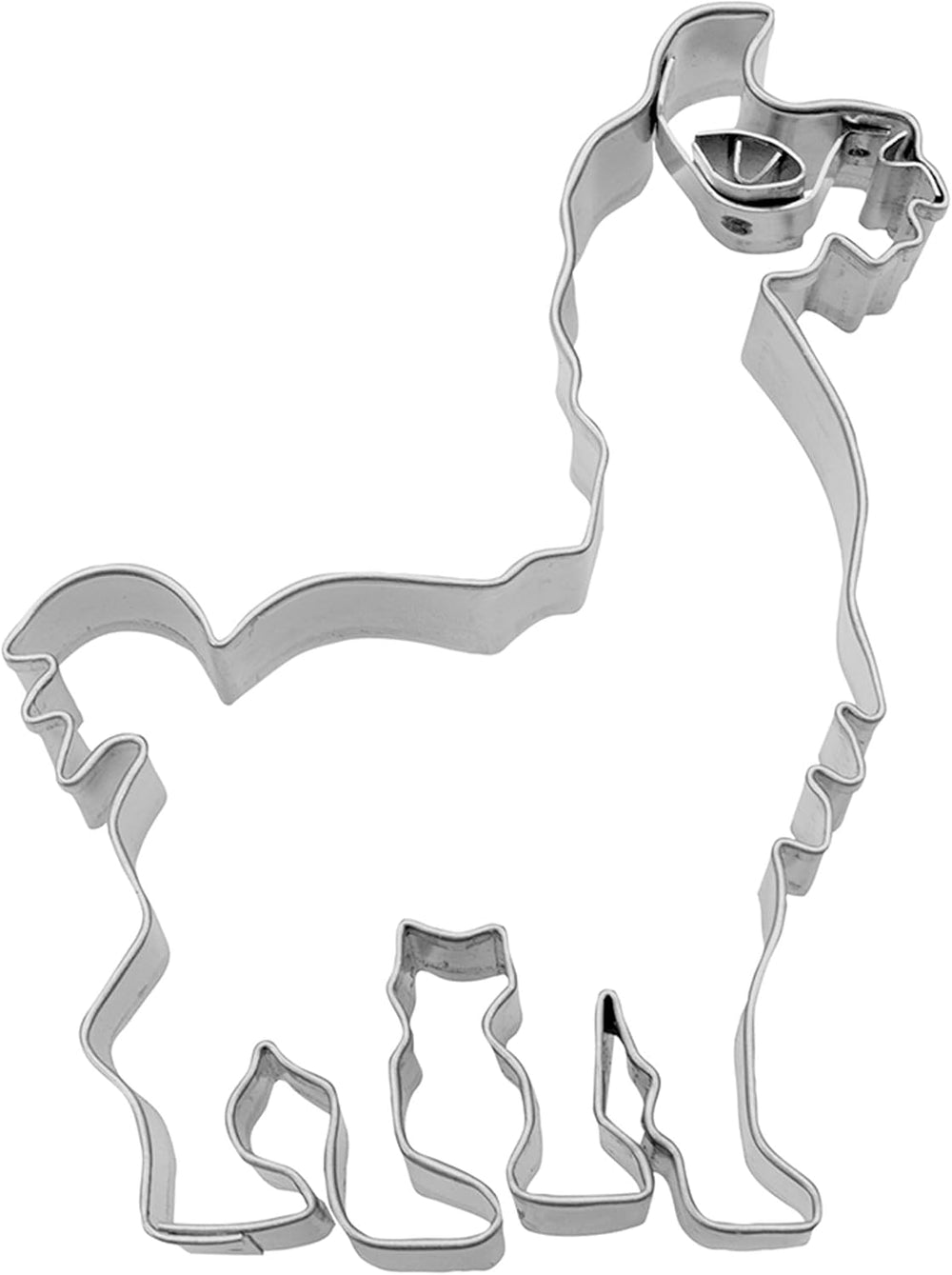 Formă de biscuiți în formă de lamă, aproximativ 8 cm