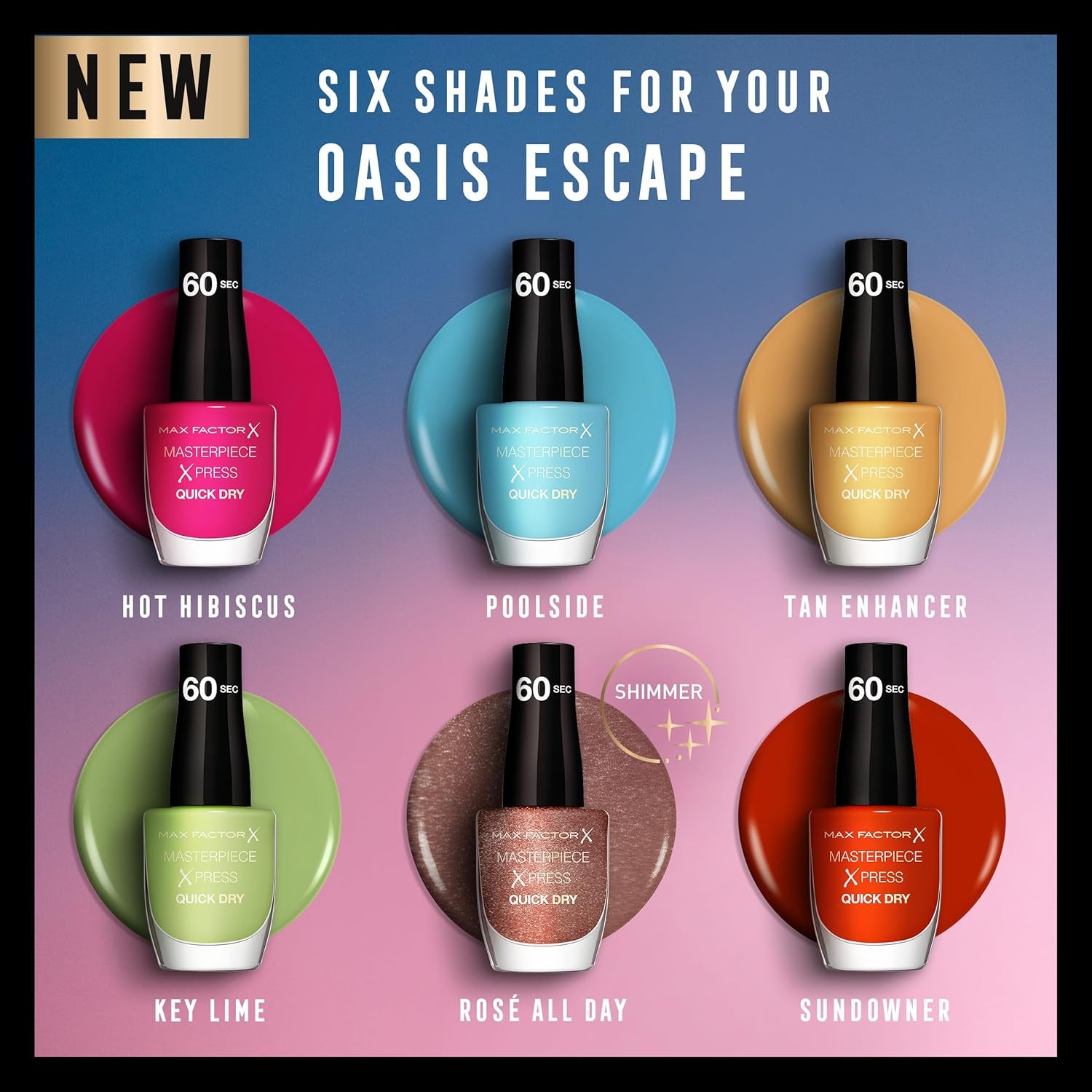 Max Factor Masterpiece Xpress Key Lime 590 neglelak, 8 ml