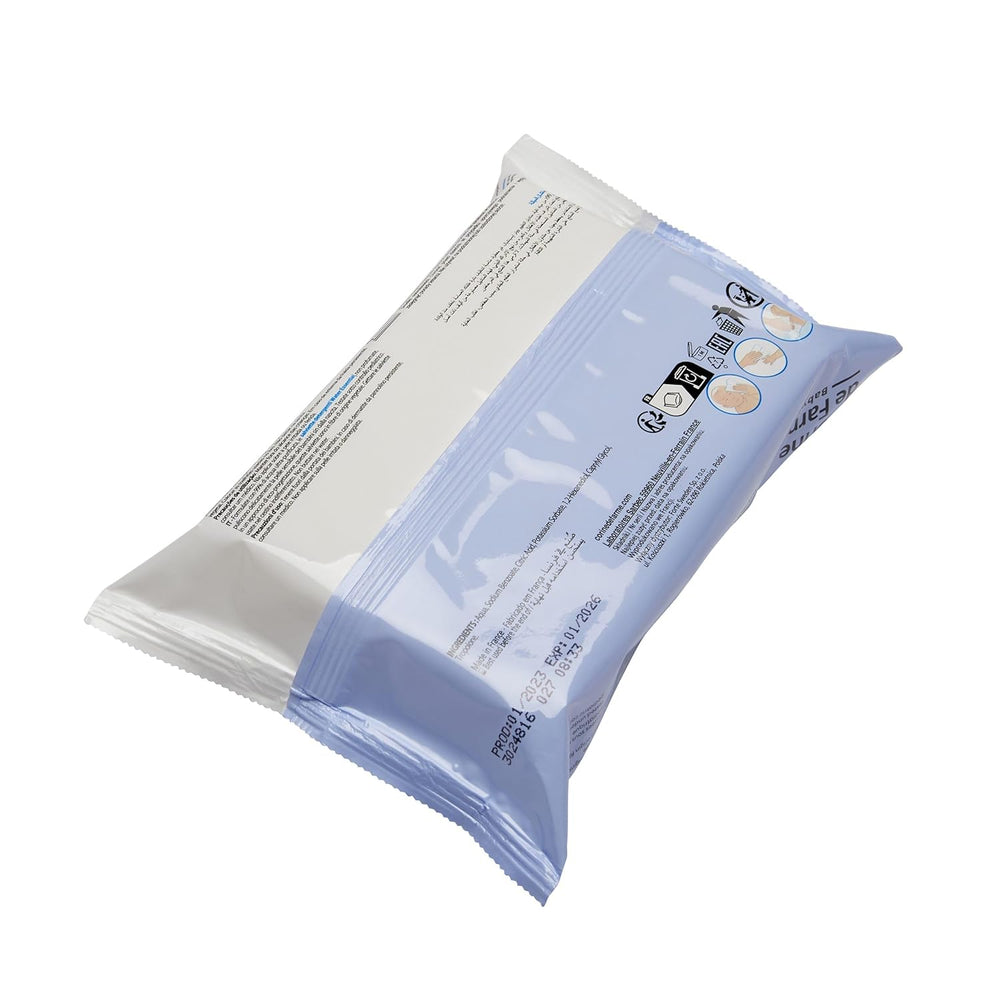 - Change Water Essential babyservietter x70 - Plantefiber toiletartikler - 99% ultrarenset vand - Hygiejne fra fødslen - Genlukkeligt låg