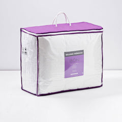 San Carlos Ibón Dyne, Hvid Para Cama De 135 Hvide dyner og dyner Naty Shop