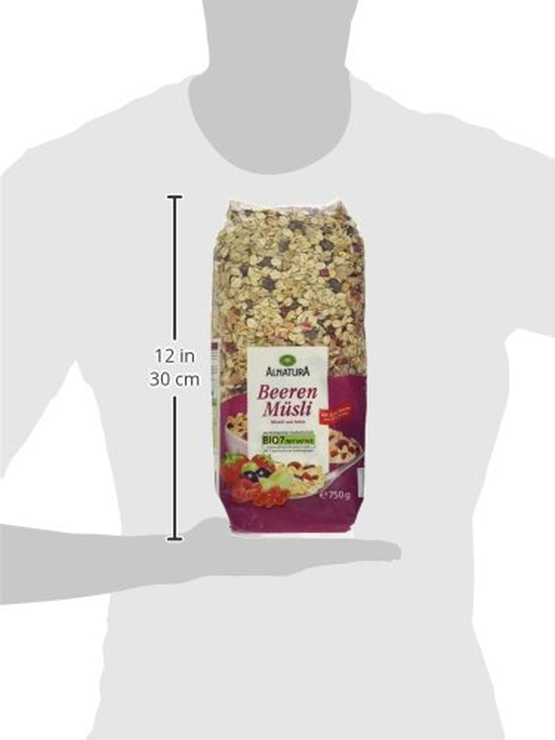 Økologisk müsli med skovfrugter, 750g
