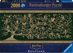 Ravensburger Puslespil 17299 - Stamtræ - Panorama Harry Potter 2000 brikker puslespil for voksne og børn fra 14 år Puslespil Naty Shop