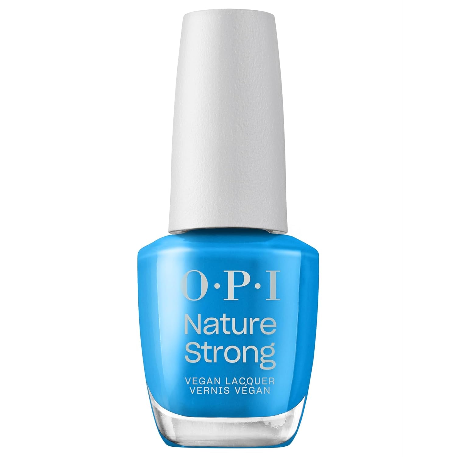 OPI Nature Strong Fresh as a Blue Daisy - Blå neglelak - Intens glans og 7 dages hold | Langtidsholdbar farve til dine negle | 15 ml