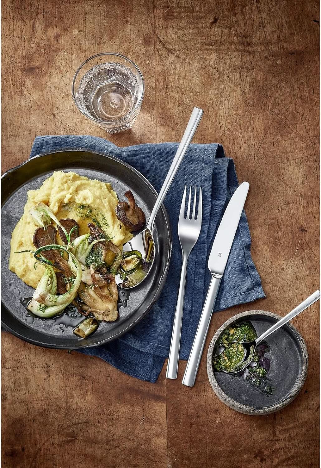 Silit Trend bestiksæt 6 personer, 30 stykker, monoblokknive, rustfrit stål Crominox Kitchen Naty Shop