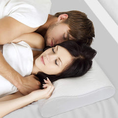 Pernă ergonomică Bonmedico Large - Pernă ortopedică de susținere a gâtului - Pernă de gât pentru dormit lateral, dormit pe spate - Pernă din spumă cu memorie - Pernă de dormit pentru adulți - Cadouri wellness Perne ortopedice cervicale Naty Shop